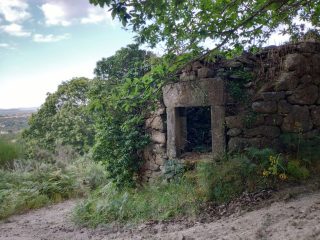 Património e memórias do passado na Quinta da Fonte do Lobo. Esta construção foi, em tempos, um pombal.